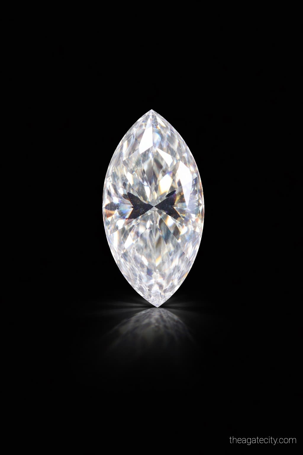Loose Moissanite Marquise Cut D Color VVS1 | Brilliant Sparkle  - 2 CT - 1