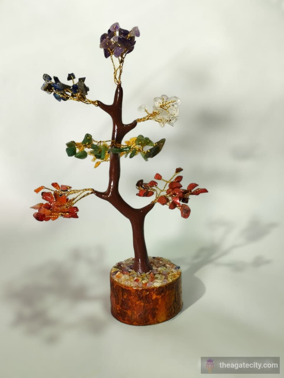 7 Chakra Stone Tree ( 300 Beads)