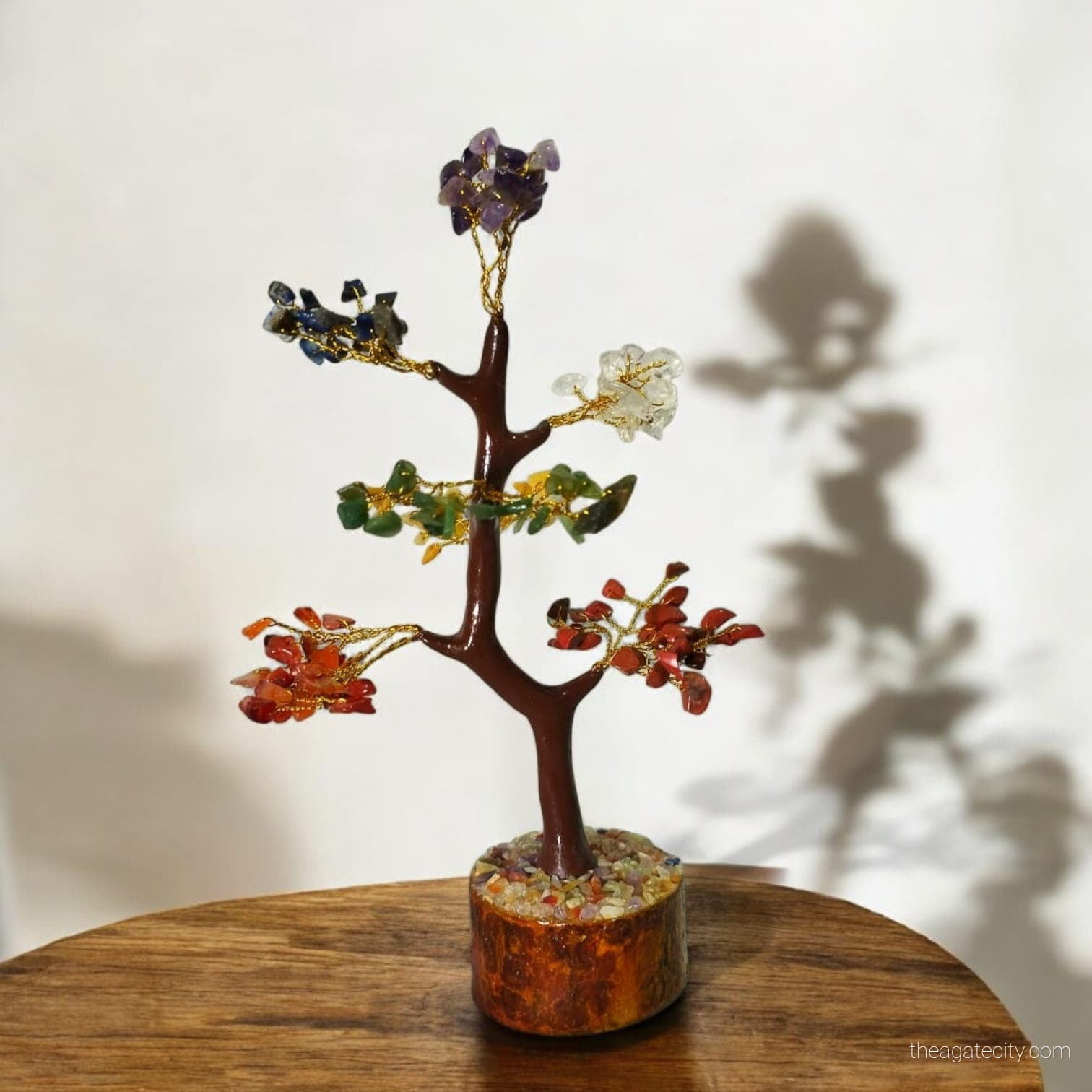 7 Chakra Stone Tree ( 300 Beads) - 2