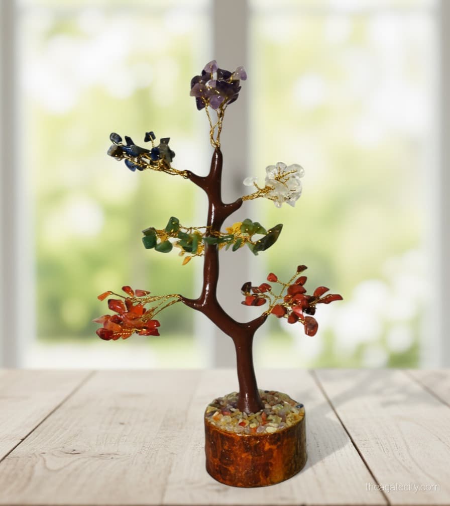 7 Chakra Stone Tree ( 300 Beads) - 3