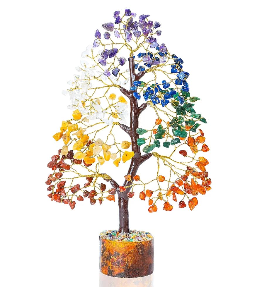 7 Chakra Tree Natural stone