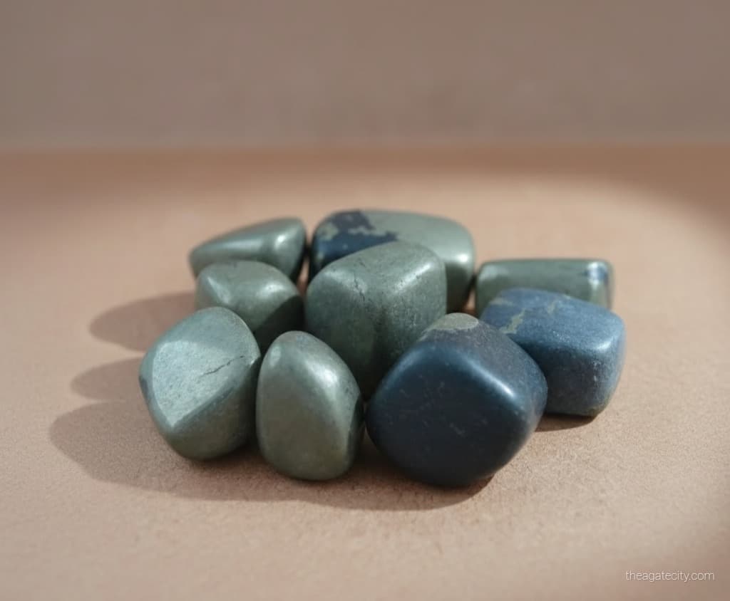 Natural Pyrite Tumble Stone