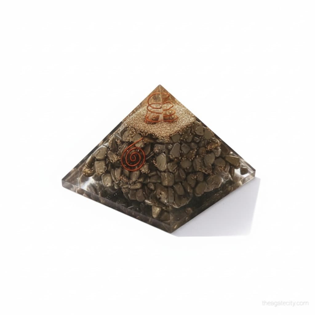 Organ Pyrite Pyramid-Best Quality - 3