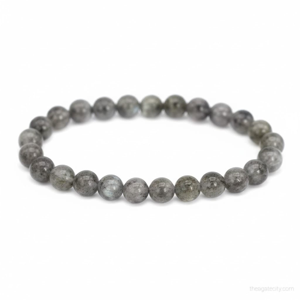 Natural Labradorite Stone 8Mm Size Bracelet - 2